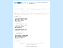 Tablet Screenshot of nethostchile.com